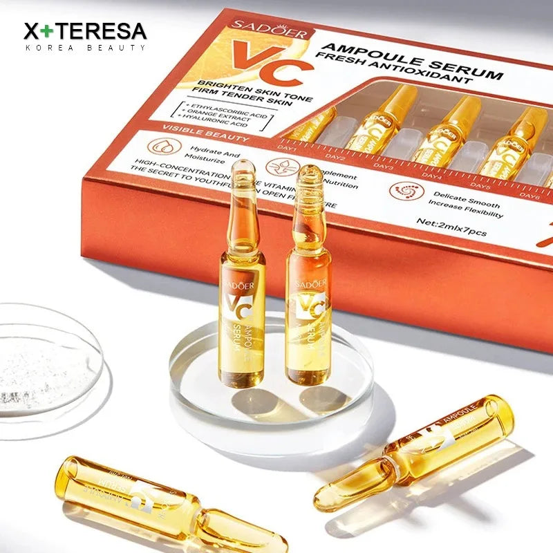 Vitamin C Brightening Serum — 24K Gold + Hyaluronic Acid