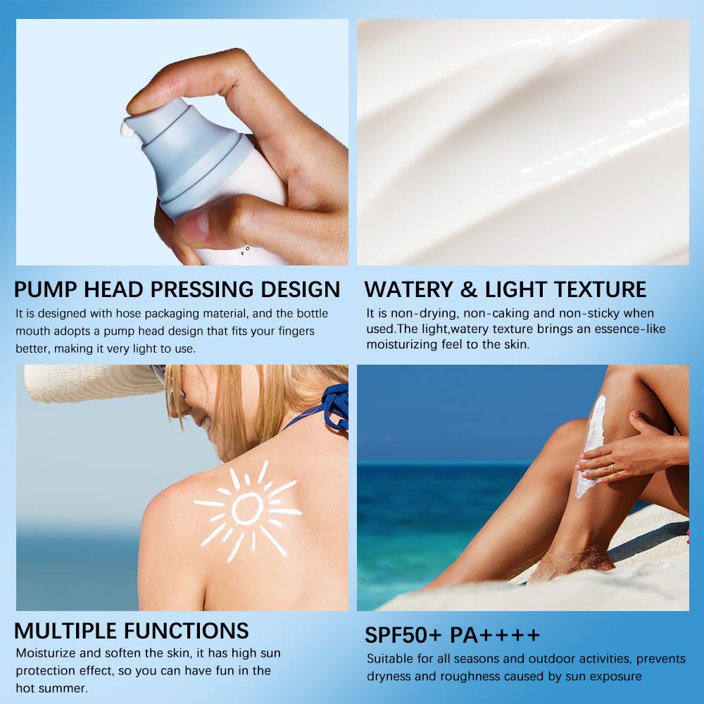 Centella Sunscreen SPF50 — Water-Fit Sun Serum (2-Pack)