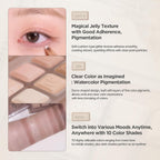 lilybyred Mood Keyboard Eyeshadow Palette — Ash Beige