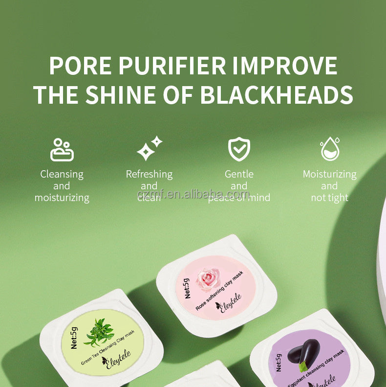 Clay Mask Variety Set — 10 Pods, 5 Varieties