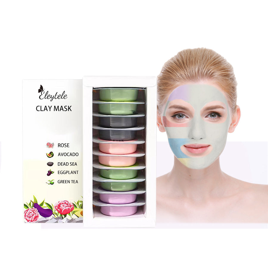 Clay Mask Variety Set — 10 Pods, 5 Varieties