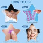 Star & Heart Pimple Patches — Hydrocolloid Acne Patches