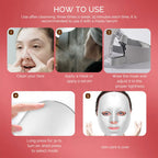 LumeGlow™ Wireless LED Light Therapy Face Mask — 7 Color Photon Skin Rejuvenation