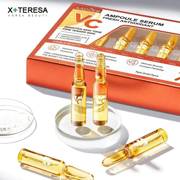 Vitamin C Brightening Serum — 24K Gold + Hyaluronic Acid