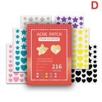 Star & Heart Pimple Patches — Hydrocolloid Acne Patches