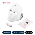 LumeGlow™ Wireless LED Light Therapy Face Mask — 7 Color Photon Skin Rejuvenation