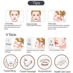 Rose Quartz Gua Sha Facial Massage Tool