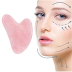 Rose Quartz Gua Sha Facial Massage Tool
