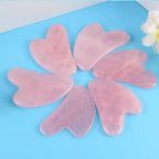 Rose Quartz Gua Sha Facial Massage Tool