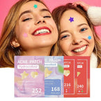 Star & Heart Pimple Patches — Hydrocolloid Acne Patches