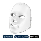 LumeGlow™ Wireless LED Light Therapy Face Mask — 7 Color Photon Skin Rejuvenation