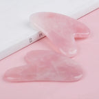 Rose Quartz Gua Sha Facial Massage Tool