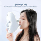LumeGlow™ Wireless LED Light Therapy Face Mask — 7 Color Photon Skin Rejuvenation